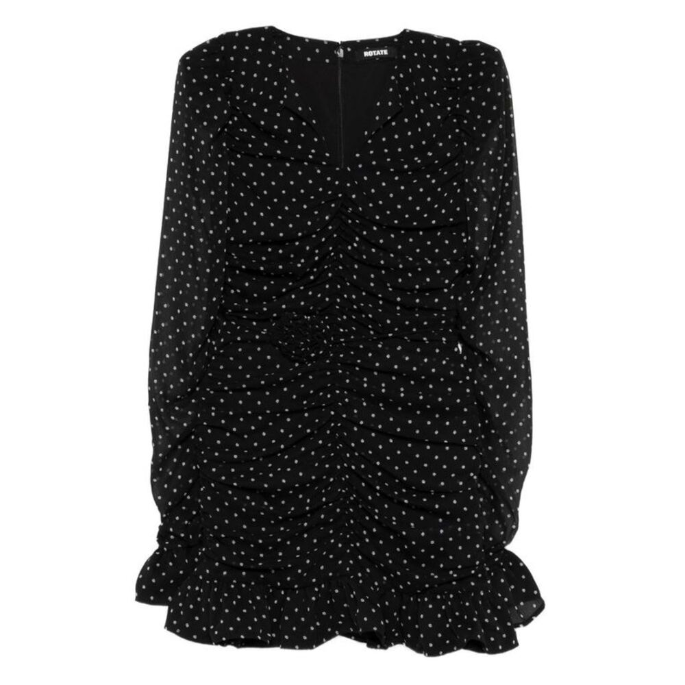 Rotate Women Polka Dot Mini Dress - Picture 6 of 7